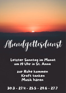 Abendgottesdienst