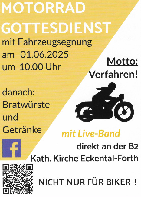 Motorrad Gottesdienst