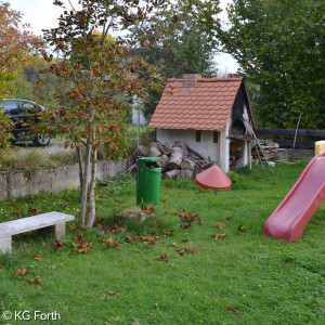 Garten im Gemeindehaus